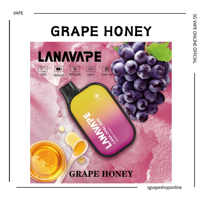 lana-opal-8k-grape-honey-disposable-sg-vape-online-shop-singapore