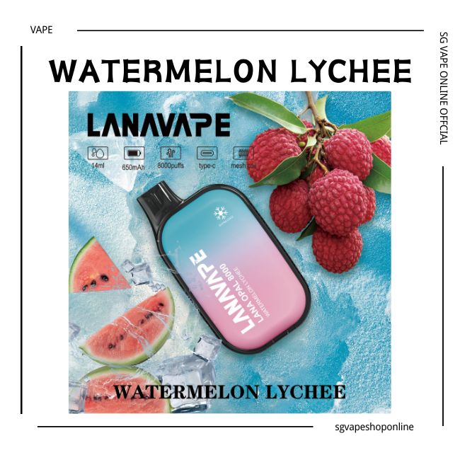 lana-opal-8k-watermelon-lychee-disposable-sg-vape-online-shop-singapore